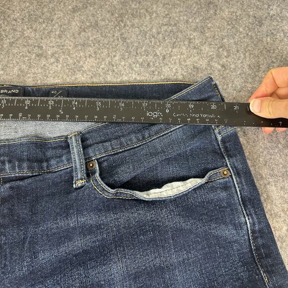 Lucky Brand Jeans Mens 40X30 Medium Wash Blue Denim 363 Vintage Straight Stretch - Picture 5 of 11